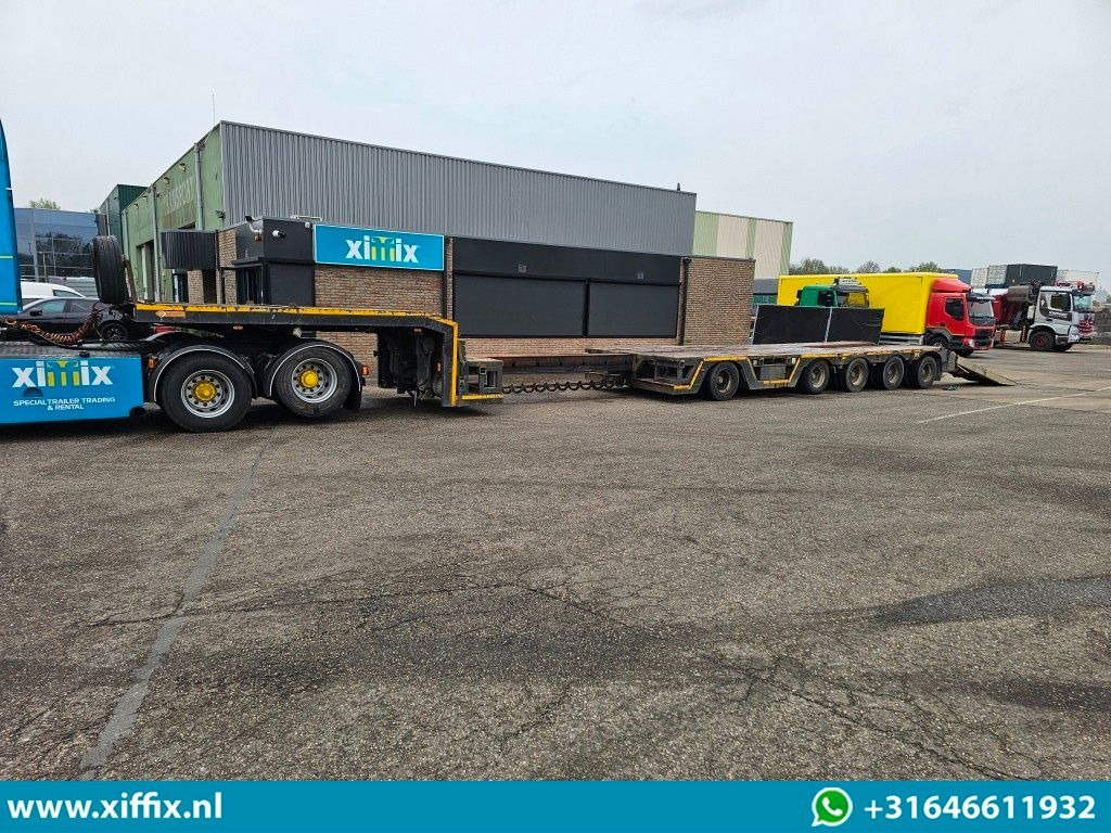 Επικαθήμενο με χαμηλό δάπεδο Lintrailers 5-ass. Uitschuifbare semi dieplader met hydr. Kleppen / 275 cm. Bree: φωτογραφία 15