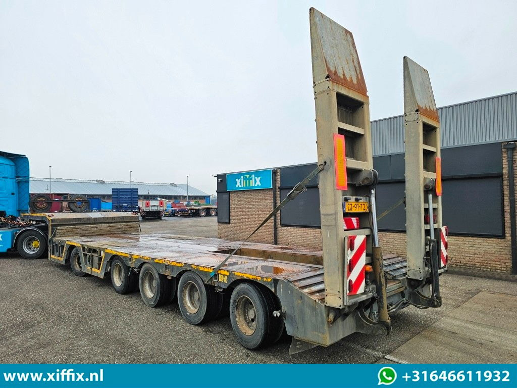 Lintrailers 5-ass. Uitschuifbare semi dieplader met hydr. Kleppen / 275 cm. Bree - Επικαθήμενο με χαμηλό δάπεδο: φωτογραφία 4 Lintrailers 5-ass. Uitschuifbare semi dieplader met hydr. Kleppen / 275 cm. Bree - Επικαθήμενο με χαμηλό δάπεδο: φωτογραφία 4