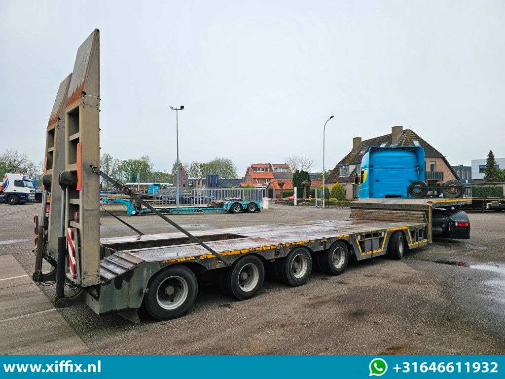 Επικαθήμενο με χαμηλό δάπεδο Lintrailers 5-ass. Uitschuifbare semi dieplader met hydr. Kleppen / 275 cm. Bree: φωτογραφία 14