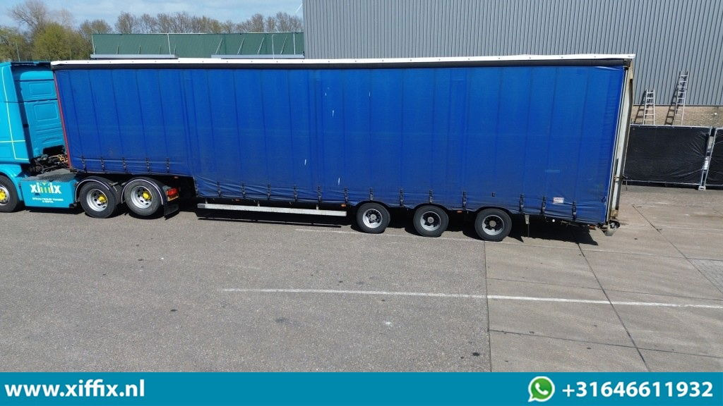 Nooteboom 3-ass. Semi dieplader met huifopbouw / Laadklep - Επικαθήμενο με χαμηλό δάπεδο: φωτογραφία 2 Nooteboom 3-ass. Semi dieplader met huifopbouw / Laadklep - Επικαθήμενο με χαμηλό δάπεδο: φωτογραφία 2