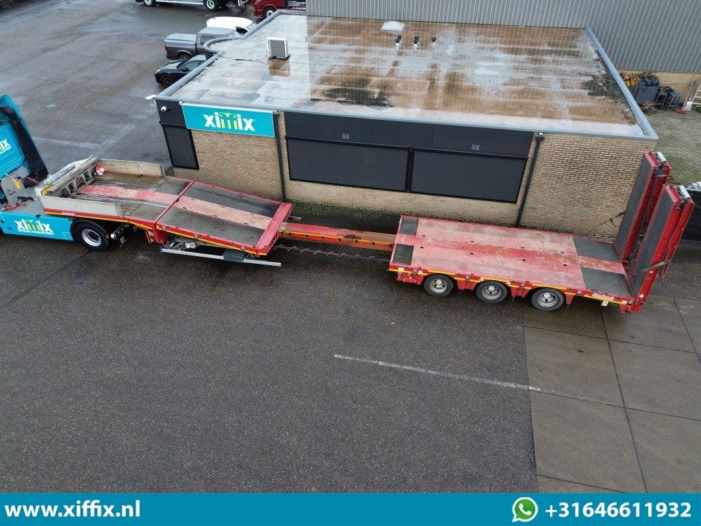 Nooteboom 3-ass. Uitschuifbare semi dieplader met dubbele hydr. Kleppen en Hefbed / Naloop gestuurd - Επικαθήμενο με χαμηλό δάπεδο: φωτογραφία 2 Nooteboom 3-ass. Uitschuifbare semi dieplader met dubbele hydr. Kleppen en Hefbed / Naloop gestuurd - Επικαθήμενο με χαμηλό δάπεδο: φωτογραφία 2