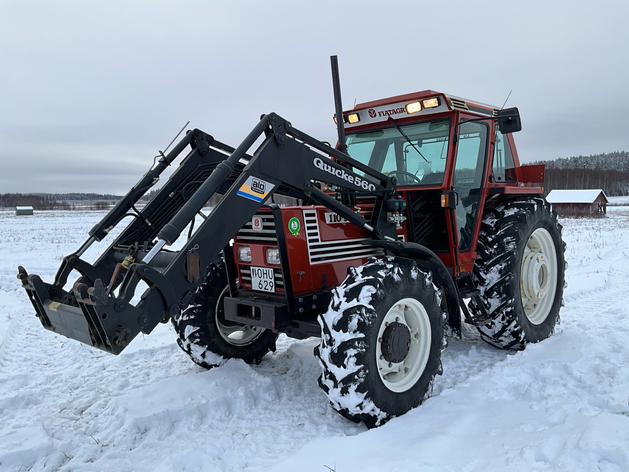 Fiat 110-90 DT - Τρακτέρ: φωτογραφία 1 Fiat 110-90 DT - Τρακτέρ: φωτογραφία 1