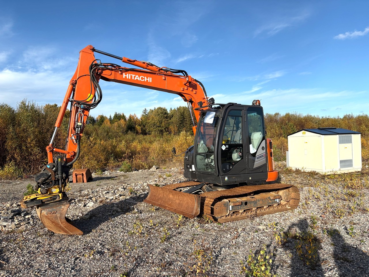 Hitachi ZX85US-6 - Εκσκαφέας: φωτογραφία 1 Hitachi ZX85US-6 - Εκσκαφέας: φωτογραφία 1
