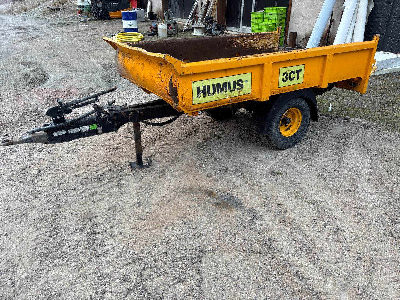 Humus 3CT - Ρυμούλκα ανατρεπόμενο: φωτογραφία 1 Humus 3CT - Ρυμούλκα ανατρεπόμενο: φωτογραφία 1