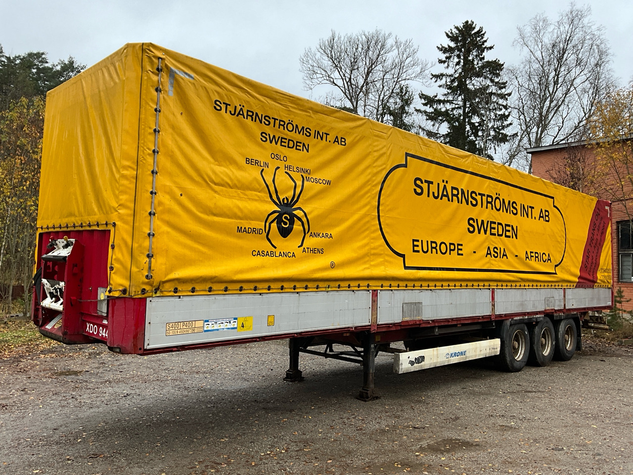 Krone SD-3axlig - Τρέιλερ: φωτογραφία 1 Krone SD-3axlig - Τρέιλερ: φωτογραφία 1