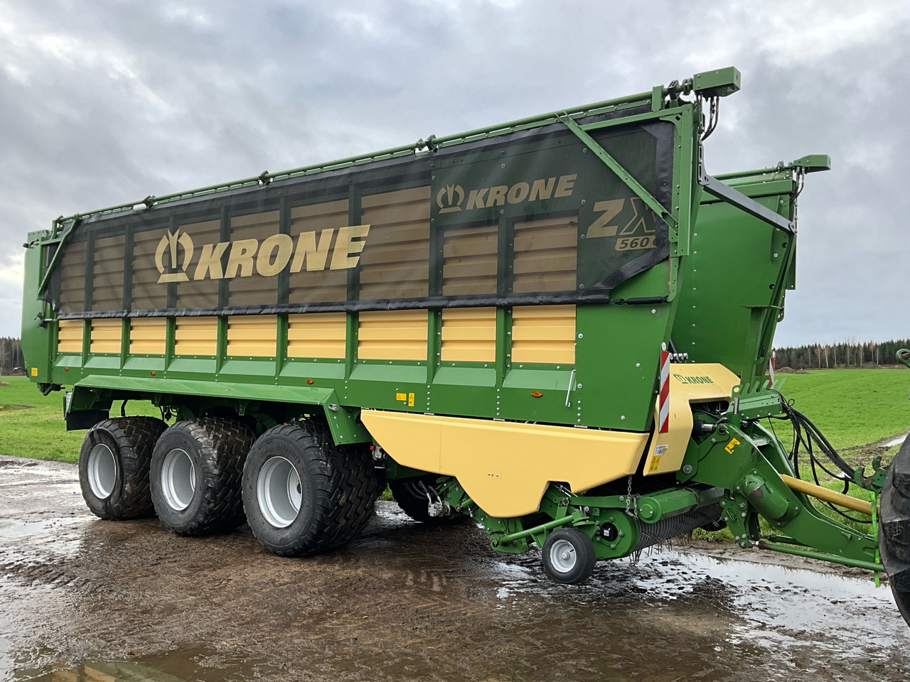 Krone ZX 560 GD - Βαγόνι ενσίρωσης: φωτογραφία 1 Krone ZX 560 GD - Βαγόνι ενσίρωσης: φωτογραφία 1