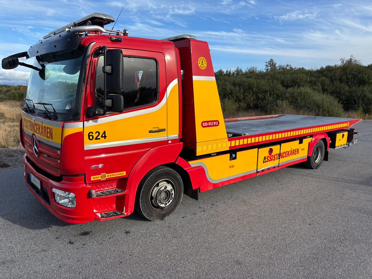 Mercedes-Benz Atego 918 - Φορτηγό ρυμούλκησης: φωτογραφία 1 Mercedes-Benz Atego 918 - Φορτηγό ρυμούλκησης: φωτογραφία 1