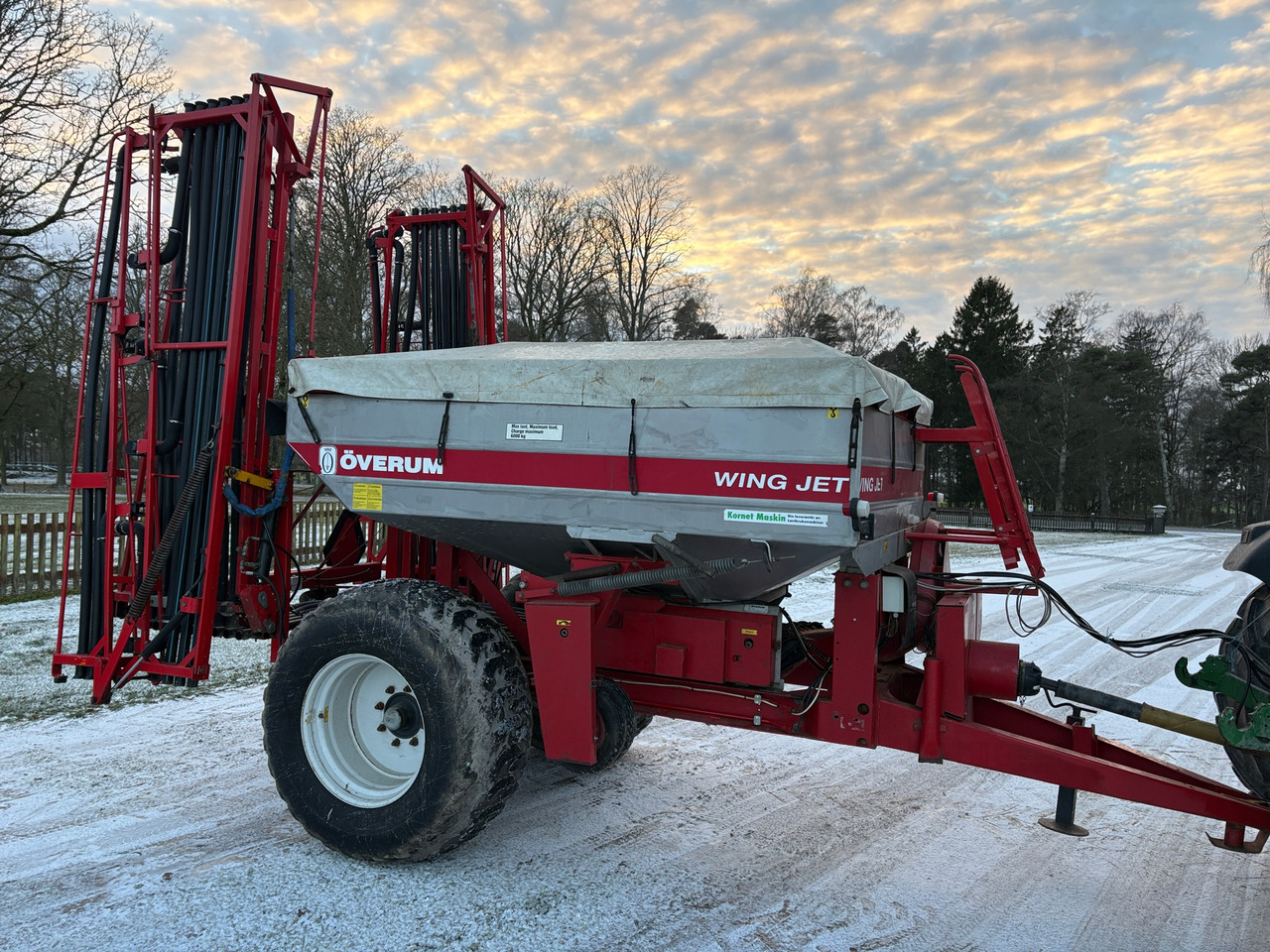 Överum Wing Jet 4020 - Λιπασματοδιανομέας: φωτογραφία 1 Överum Wing Jet 4020 - Λιπασματοδιανομέας: φωτογραφία 1