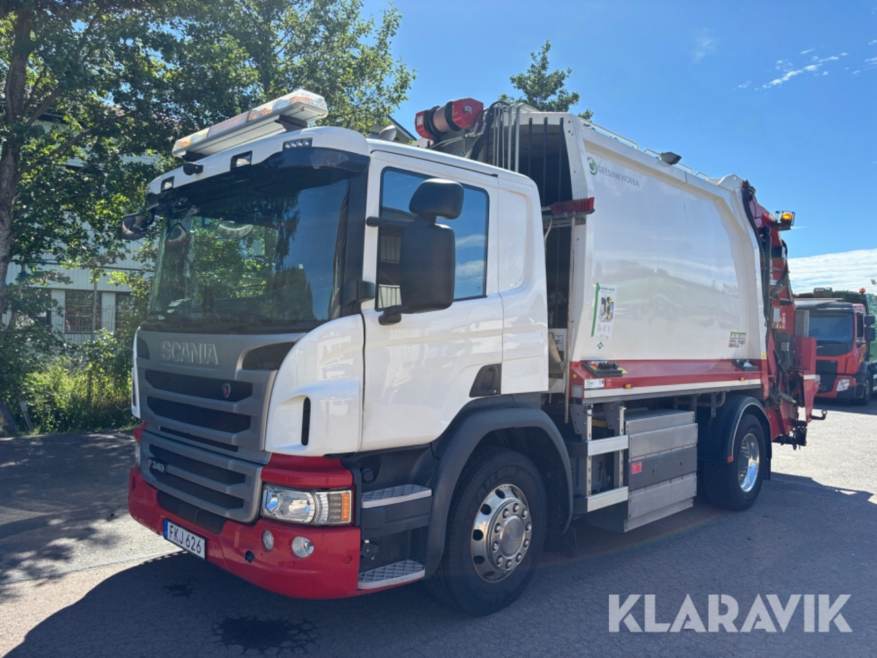 Scania P340 - Απορριμματοφόρο: φωτογραφία 1 Scania P340 - Απορριμματοφόρο: φωτογραφία 1