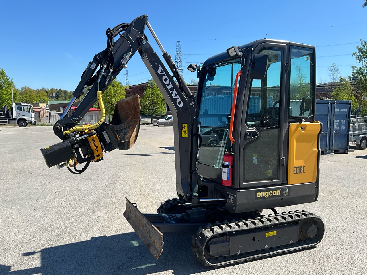 Volvo EC18E - Εκσκαφέας: φωτογραφία 1 Volvo EC18E - Εκσκαφέας: φωτογραφία 1