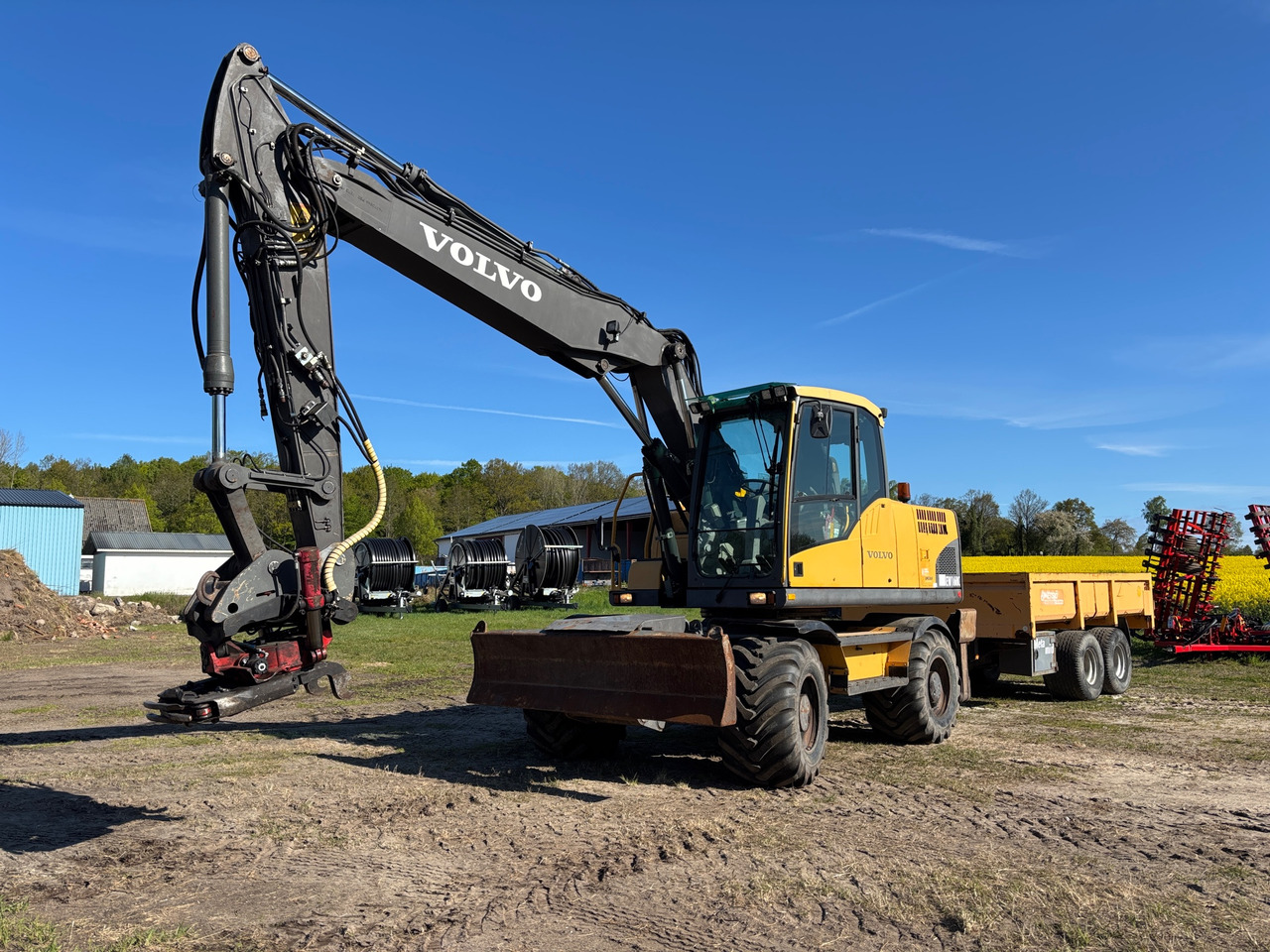 Volvo EW160C - Εκσκαφέας: φωτογραφία 1 Volvo EW160C - Εκσκαφέας: φωτογραφία 1