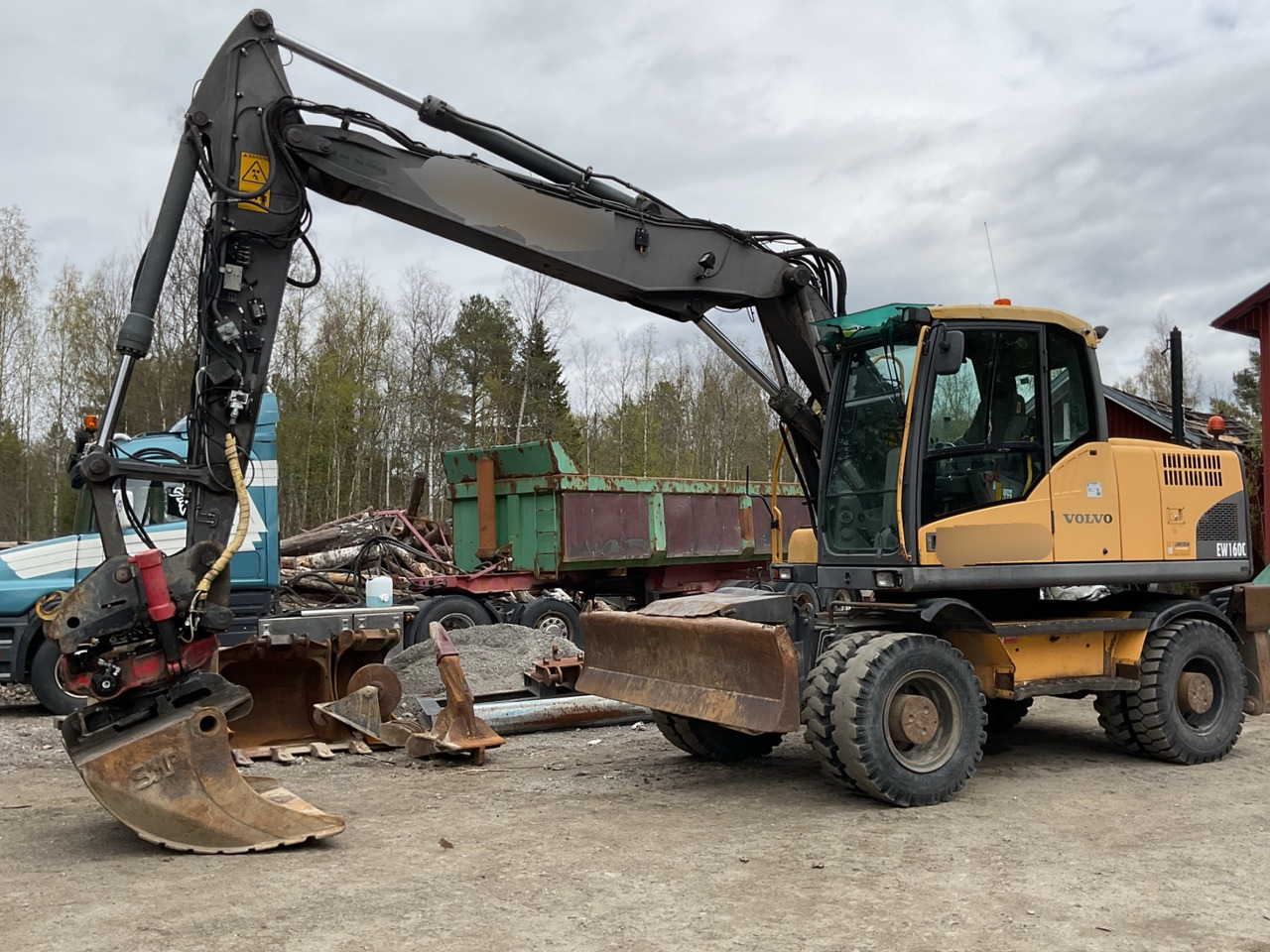 Volvo EW160C - Εκσκαφέας: φωτογραφία 1 Volvo EW160C - Εκσκαφέας: φωτογραφία 1