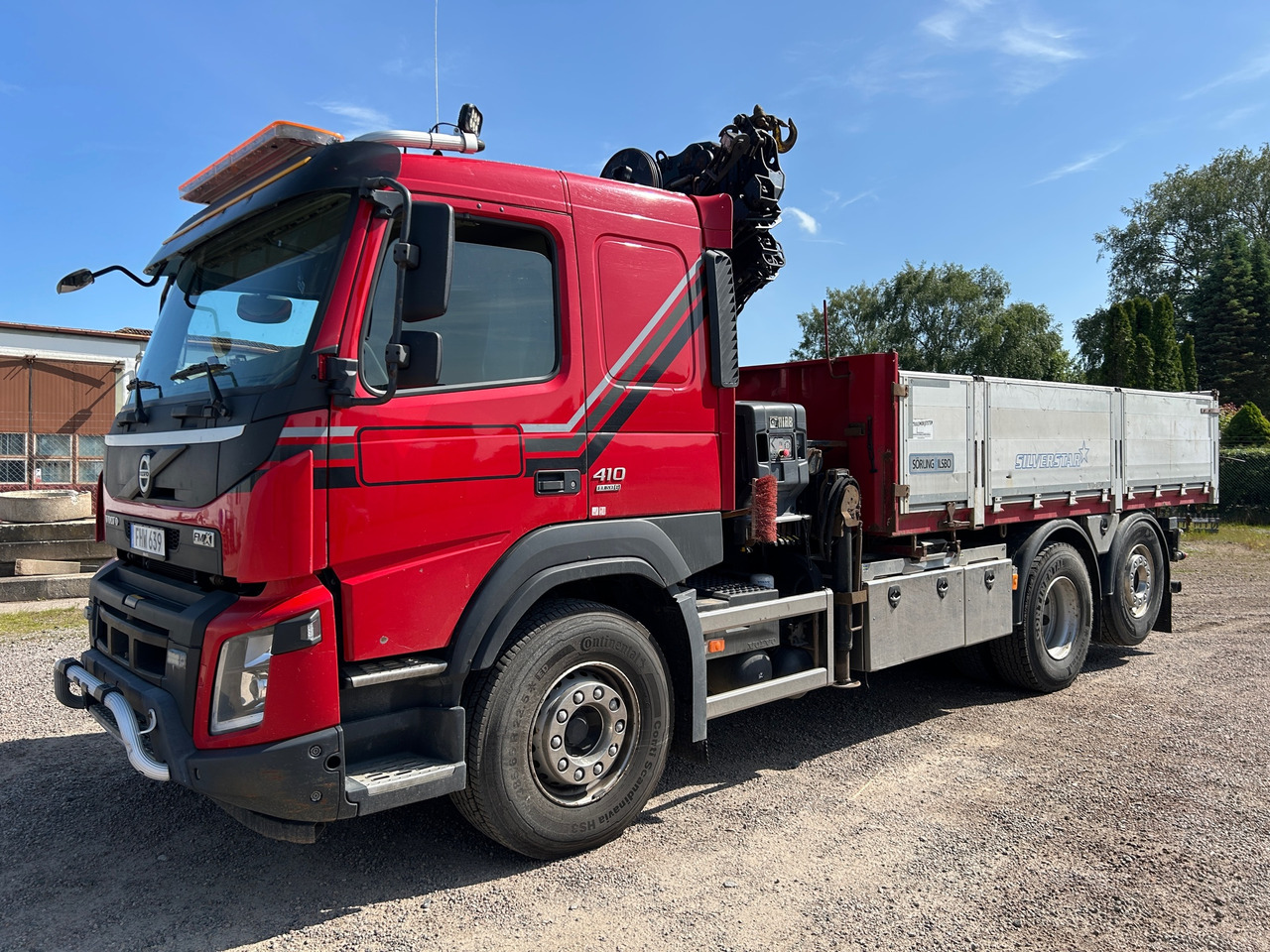 Volvo FMX 410 - Φορτηγό με γερανό: φωτογραφία 1 Volvo FMX 410 - Φορτηγό με γερανό: φωτογραφία 1