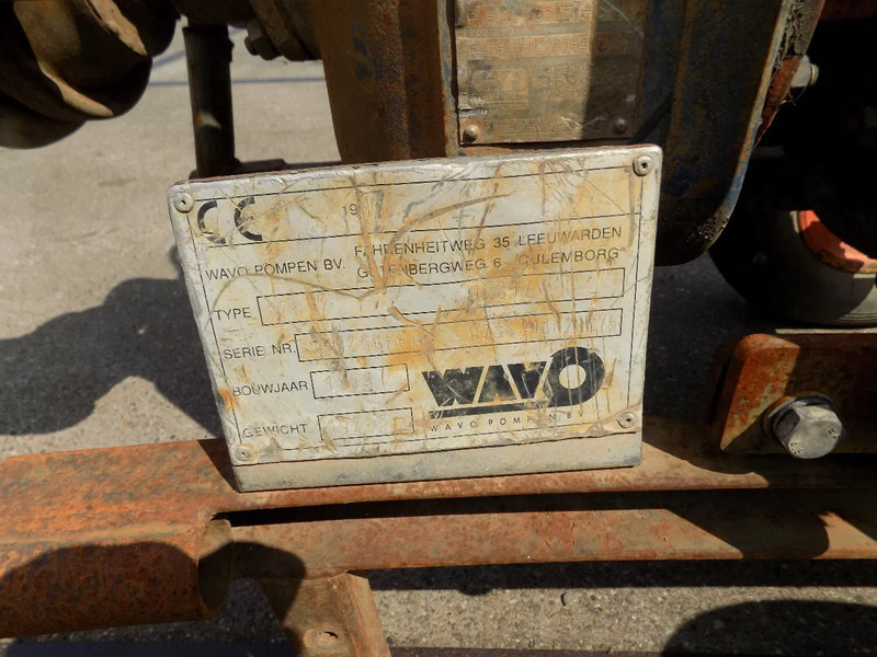 Αντλία νερού Diversen 1 cillinder hatz waterpomp merk wavo WAVO waterpomp 1 CILL HATZ: φωτογραφία 8