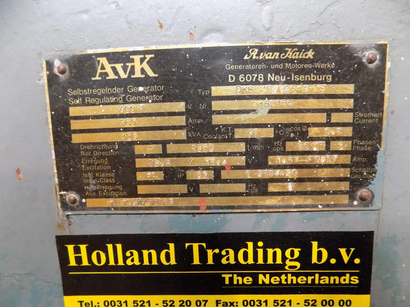 MAN generator 120 kva - Βιομηχανική γεννήτρια: φωτογραφία 4 MAN generator 120 kva - Βιομηχανική γεννήτρια: φωτογραφία 4