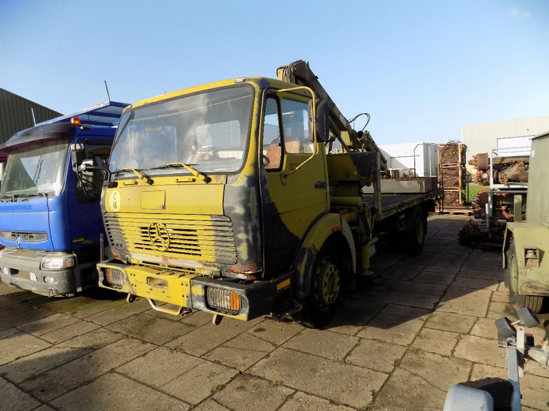 Mercedes-Benz 1213 - Φορτηγό με γερανό: φωτογραφία 2 Mercedes-Benz 1213 - Φορτηγό με γερανό: φωτογραφία 2