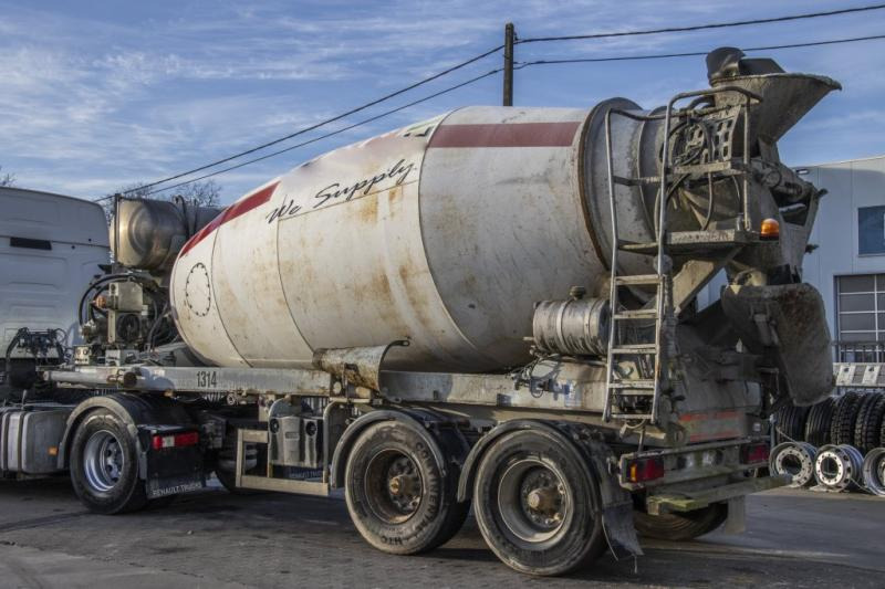 DE BUF BETON MIXER/MALAXEUR/MISCHER 10m3+MOTOR/MOTEUR - Μπετονιέρα επικαθήμενο: φωτογραφία 4 DE BUF BETON MIXER/MALAXEUR/MISCHER 10m3+MOTOR/MOTEUR - Μπετονιέρα επικαθήμενο: φωτογραφία 4
