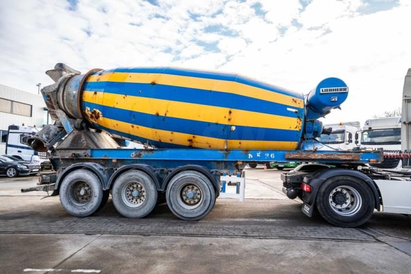 MULLER BETON MIXER/MALAXEUR/MISCHER LIEBHERR 12M3 - Μπετονιέρα επικαθήμενο: φωτογραφία 3 MULLER BETON MIXER/MALAXEUR/MISCHER LIEBHERR 12M3 - Μπετονιέρα επικαθήμενο: φωτογραφία 3