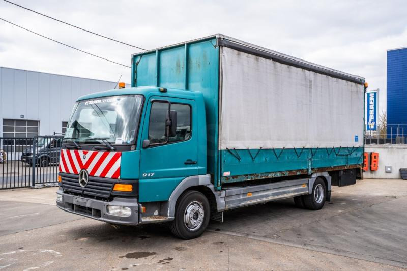 Mercedes ATEGO 917 L - Φορτηγό μουσαμάς: φωτογραφία 1 Mercedes ATEGO 917 L - Φορτηγό μουσαμάς: φωτογραφία 1