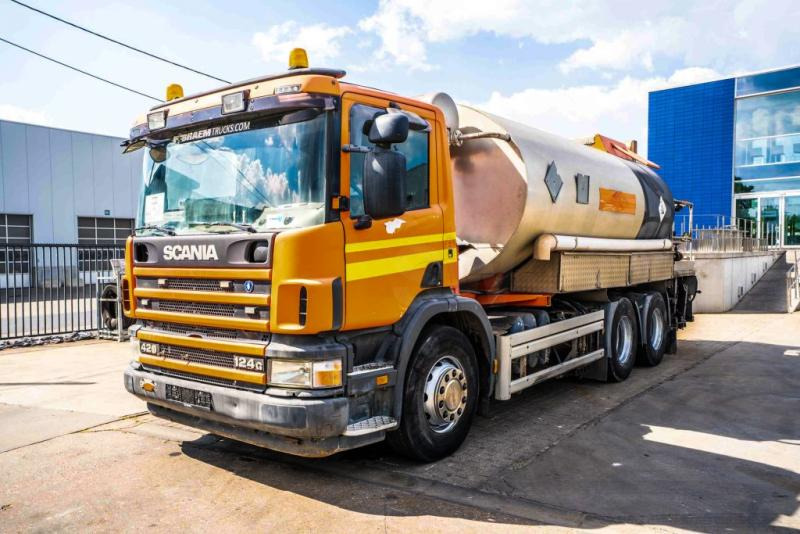 Scania SCANIA 124G420-6x4/BITUMEN/ASFALT - Φορτηγό βυτιοφόρο: φωτογραφία 1 Scania SCANIA 124G420-6x4/BITUMEN/ASFALT - Φορτηγό βυτιοφόρο: φωτογραφία 1