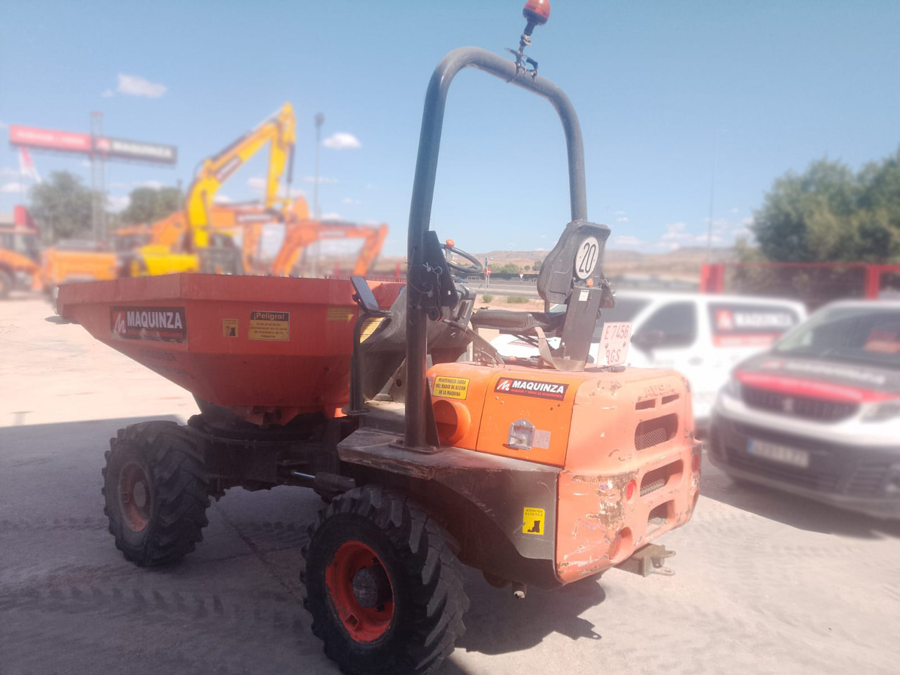 AUSA D350 AHG - Μίνι ανατρεπόμενο: φωτογραφία 4 AUSA D350 AHG - Μίνι ανατρεπόμενο: φωτογραφία 4