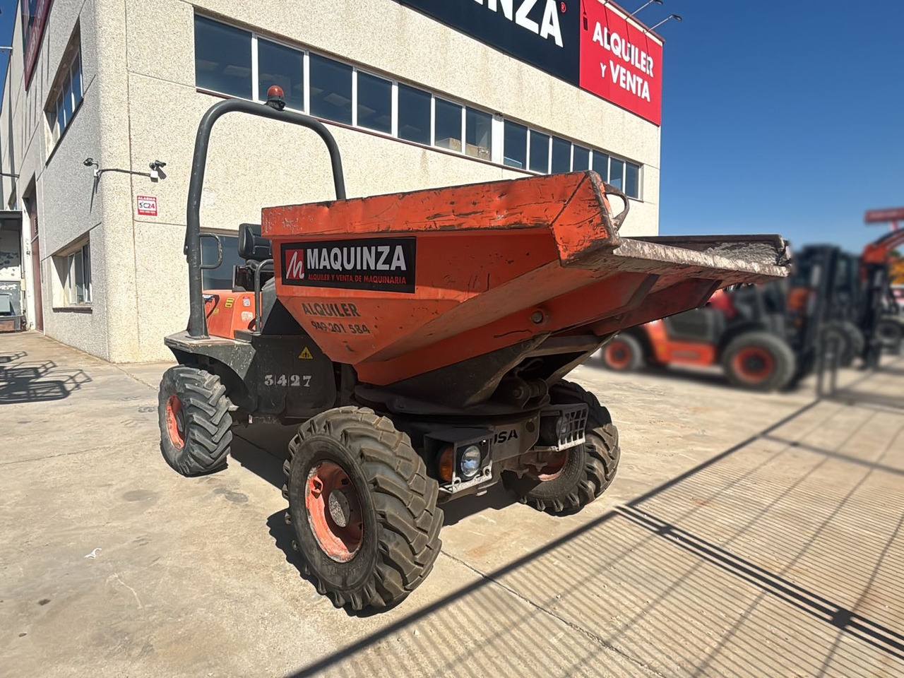AUSA D350 AHG - Μίνι ανατρεπόμενο: φωτογραφία 5 AUSA D350 AHG - Μίνι ανατρεπόμενο: φωτογραφία 5