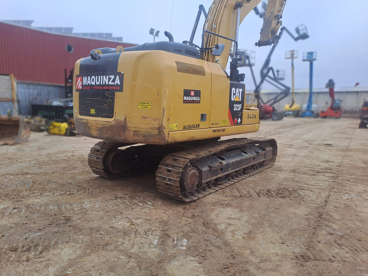 Ερπυστριοφόρος εκσκαφέας CATERPILLAR 323FLN IHC: φωτογραφία 6