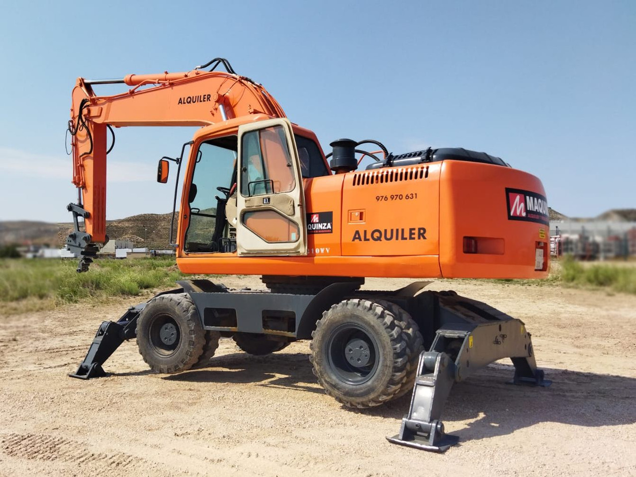 DAEWOO 210 W-V M4E (LOC) - Τροχοφόρος εκσκαφέας: φωτογραφία 5 DAEWOO 210 W-V M4E (LOC) - Τροχοφόρος εκσκαφέας: φωτογραφία 5