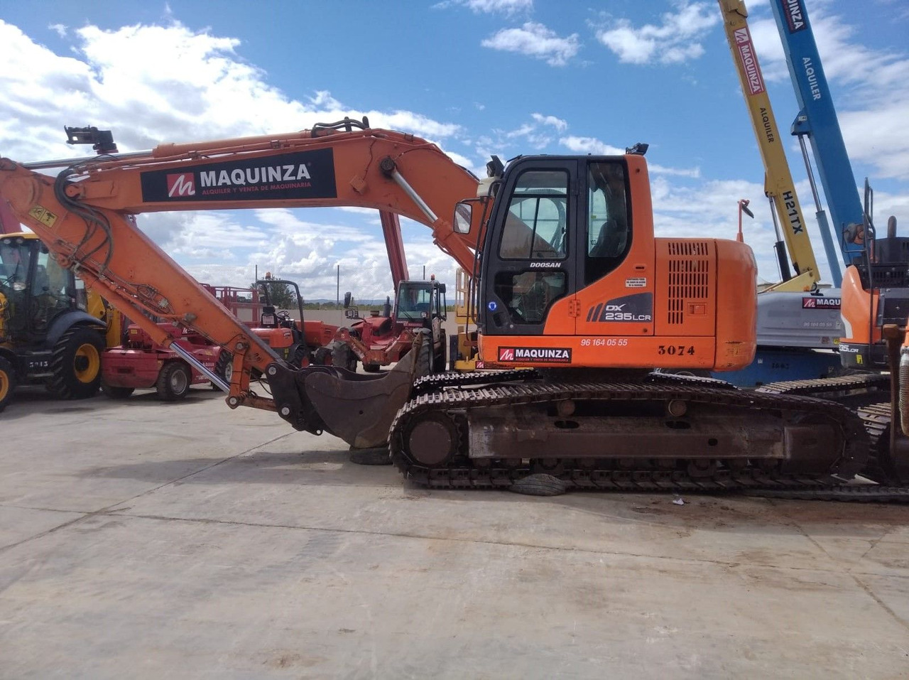DOOSAN DX235LCR - Ερπυστριοφόρος εκσκαφέας: φωτογραφία 4 DOOSAN DX235LCR - Ερπυστριοφόρος εκσκαφέας: φωτογραφία 4