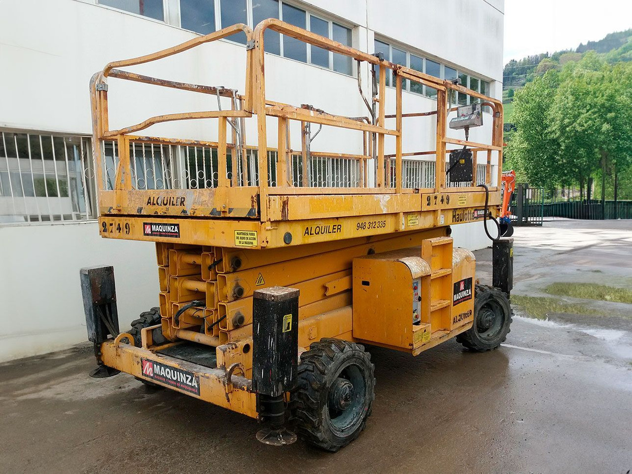 HAULOTTE H15SX - Ψαλιδωτό ανυψωτικό: φωτογραφία 3 HAULOTTE H15SX - Ψαλιδωτό ανυψωτικό: φωτογραφία 3