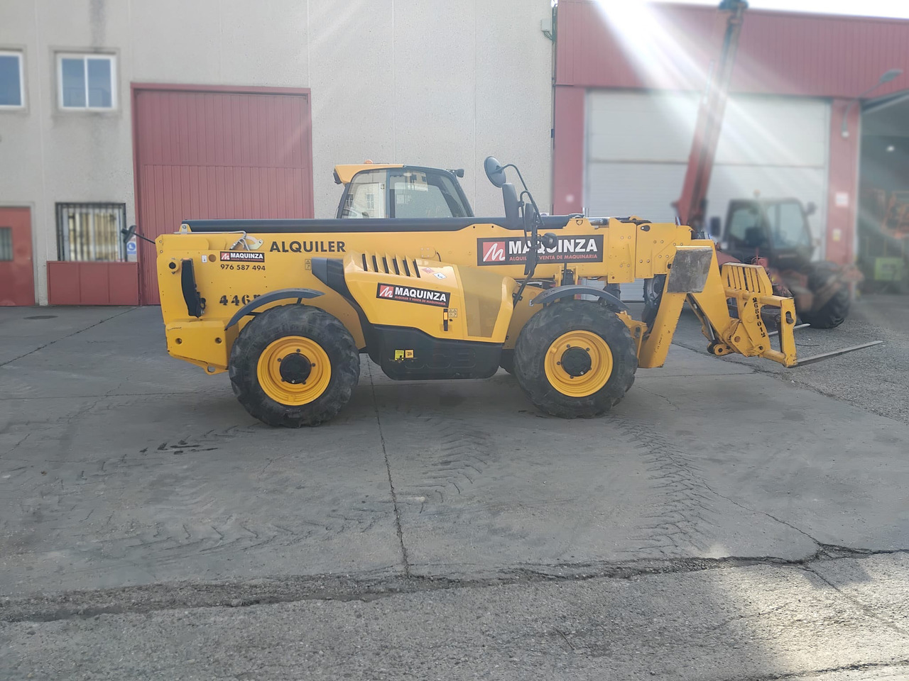 JCB 540.180 - Τηλεσκοπικός φορτωτής: φωτογραφία 5 JCB 540.180 - Τηλεσκοπικός φορτωτής: φωτογραφία 5