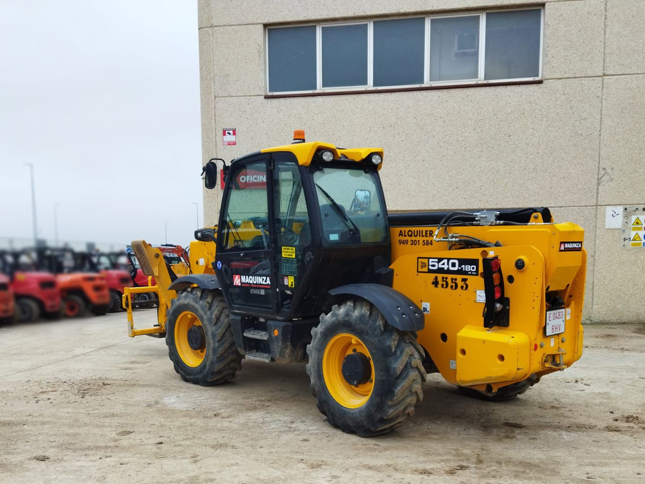 JCB 540.180 - Τηλεσκοπικός φορτωτής: φωτογραφία 3 JCB 540.180 - Τηλεσκοπικός φορτωτής: φωτογραφία 3