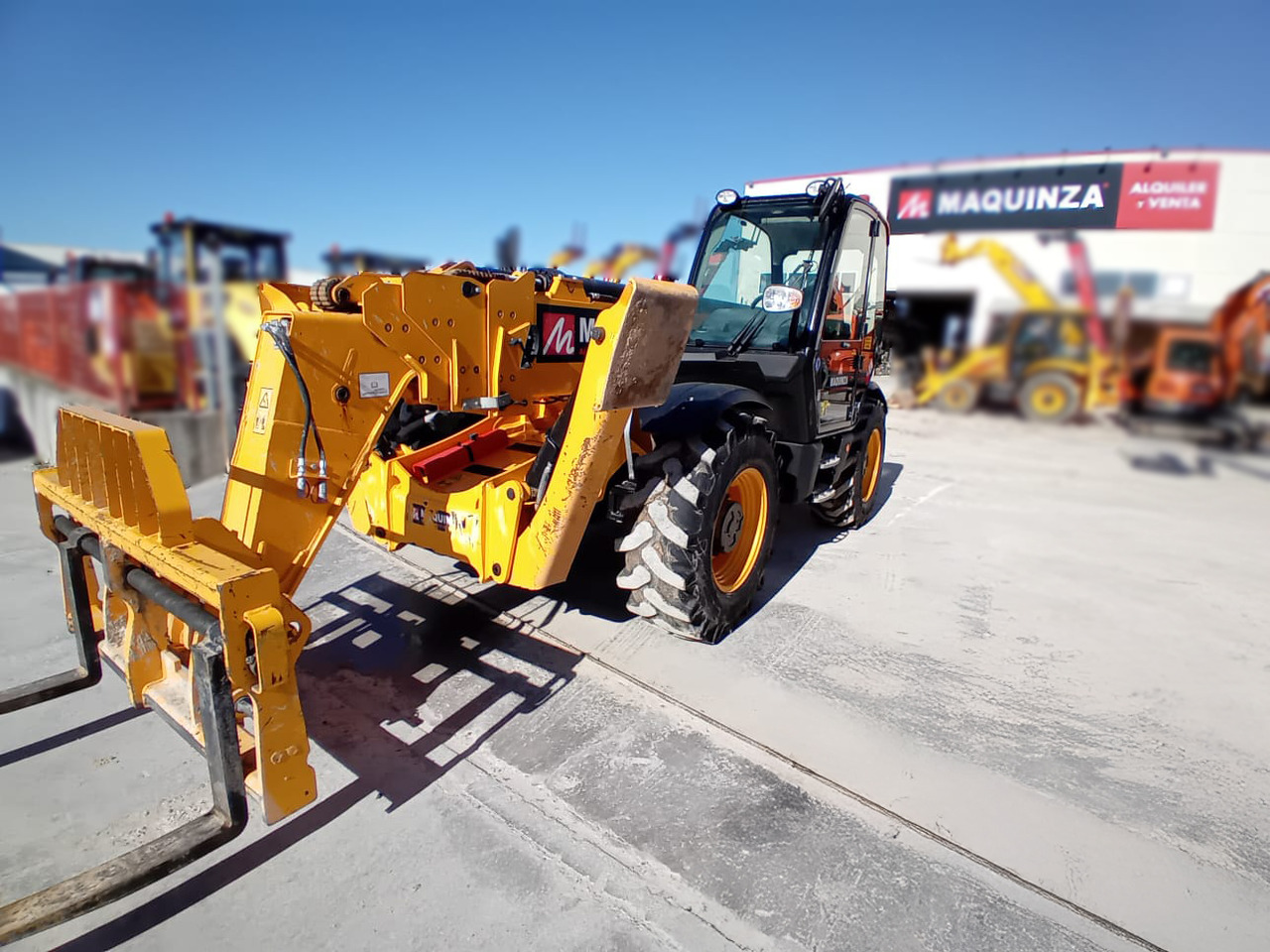 JCB 540.180 - Τηλεσκοπικός φορτωτής: φωτογραφία 5 JCB 540.180 - Τηλεσκοπικός φορτωτής: φωτογραφία 5