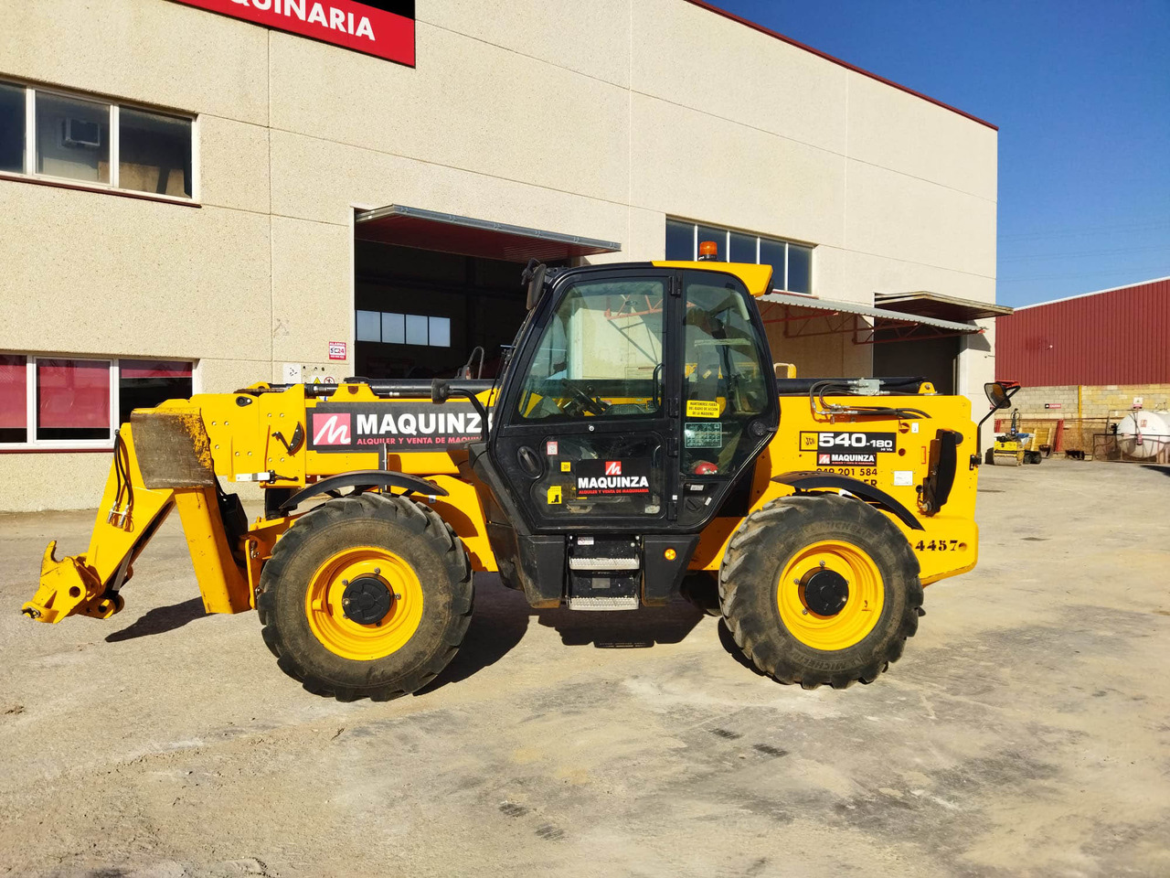 JCB 540.180 - Τηλεσκοπικός φορτωτής: φωτογραφία 1 JCB 540.180 - Τηλεσκοπικός φορτωτής: φωτογραφία 1