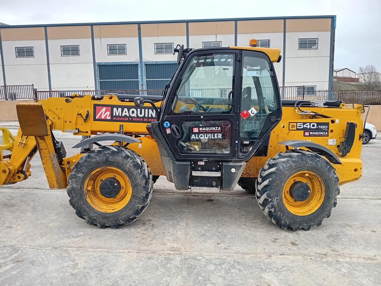 JCB 540.180 - Τηλεσκοπικός φορτωτής: φωτογραφία 1 JCB 540.180 - Τηλεσκοπικός φορτωτής: φωτογραφία 1