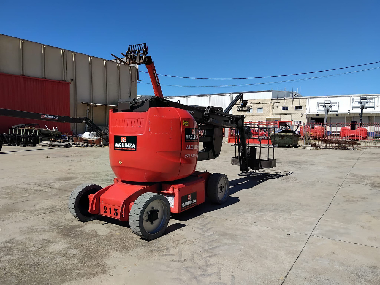 MANITOU 150AETJ C - Καλαθοφόρο ανυψωτικό: φωτογραφία 4 MANITOU 150AETJ C - Καλαθοφόρο ανυψωτικό: φωτογραφία 4