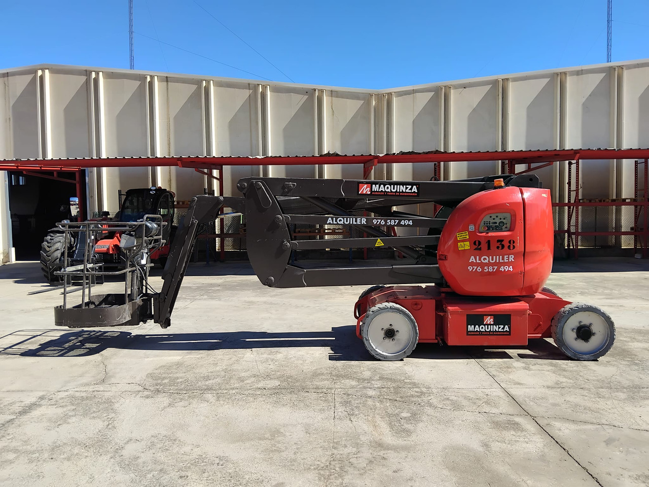MANITOU 150AETJ C - Καλαθοφόρο ανυψωτικό: φωτογραφία 1 MANITOU 150AETJ C - Καλαθοφόρο ανυψωτικό: φωτογραφία 1