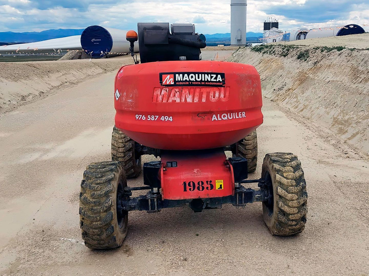 MANITOU 160ATJ EJE OSCILANTE - Καλαθοφόρο ανυψωτικό: φωτογραφία 3 MANITOU 160ATJ EJE OSCILANTE - Καλαθοφόρο ανυψωτικό: φωτογραφία 3