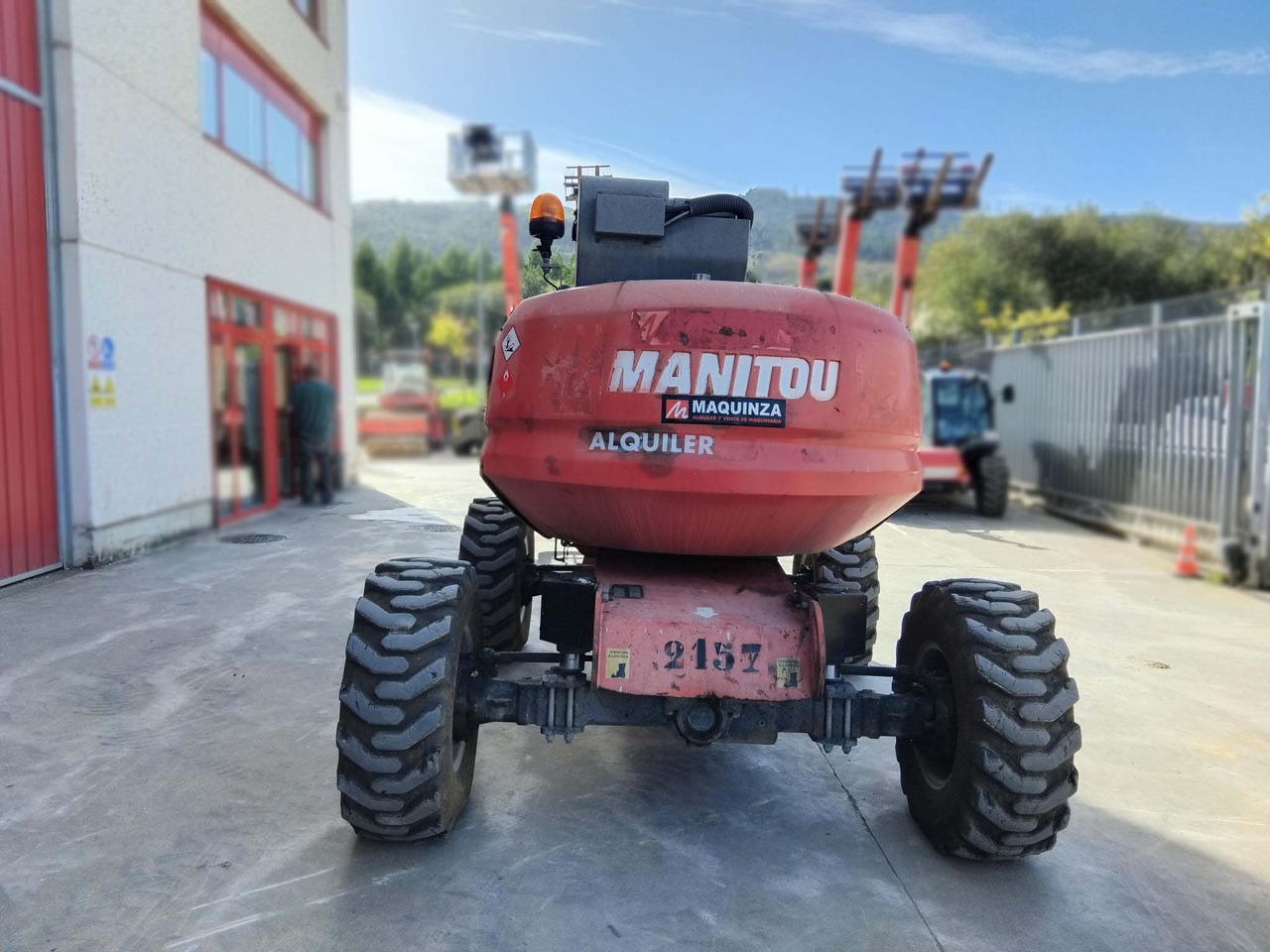 MANITOU 160ATJ EJE OSCILANTE - Καλαθοφόρο ανυψωτικό: φωτογραφία 5 MANITOU 160ATJ EJE OSCILANTE - Καλαθοφόρο ανυψωτικό: φωτογραφία 5