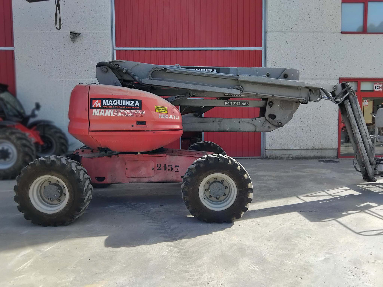 MANITOU 160ATJ EJE OSCILANTE - Καλαθοφόρο ανυψωτικό: φωτογραφία 3 MANITOU 160ATJ EJE OSCILANTE - Καλαθοφόρο ανυψωτικό: φωτογραφία 3