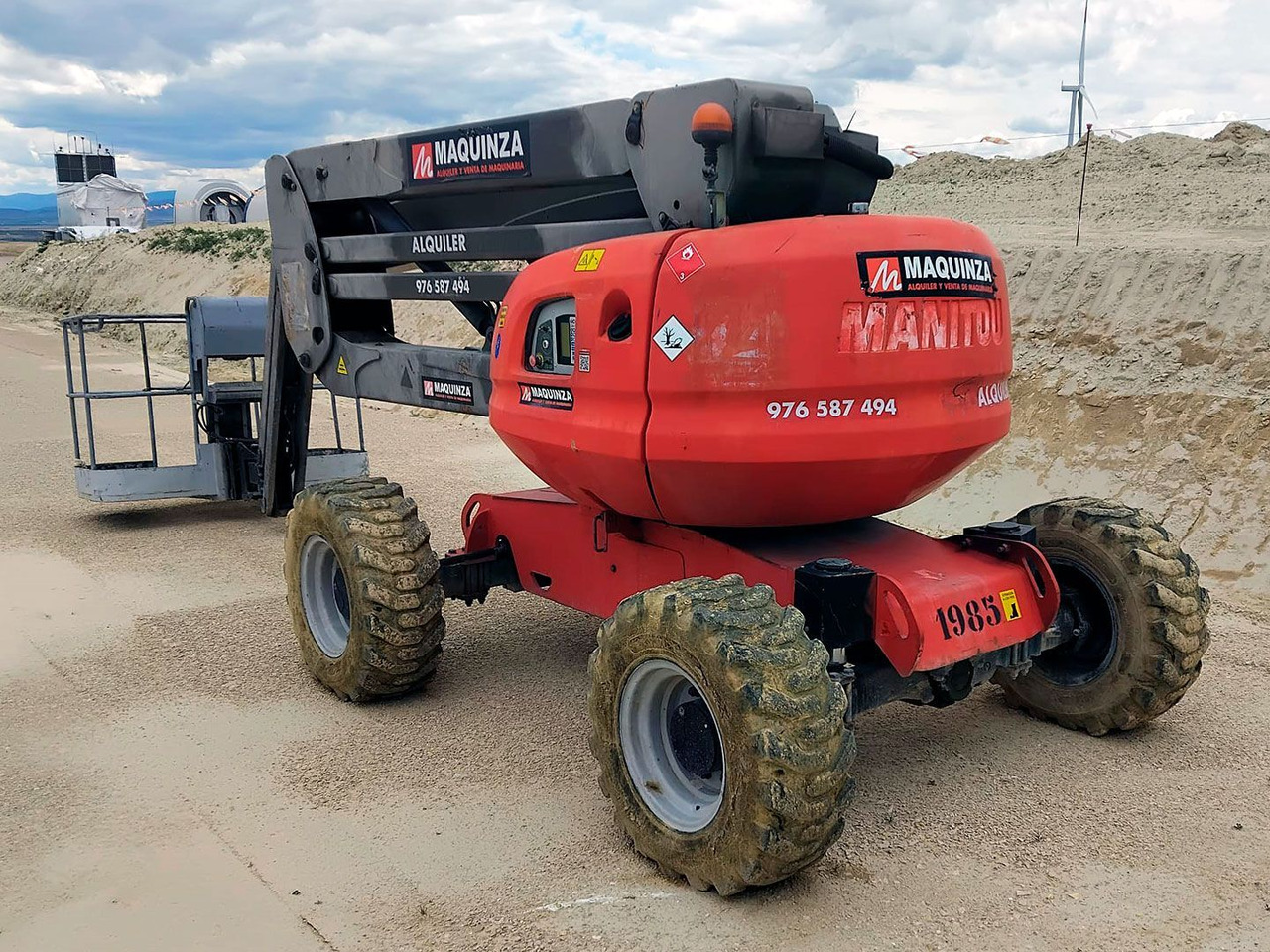 MANITOU 160ATJ EJE OSCILANTE - Καλαθοφόρο ανυψωτικό: φωτογραφία 5 MANITOU 160ATJ EJE OSCILANTE - Καλαθοφόρο ανυψωτικό: φωτογραφία 5