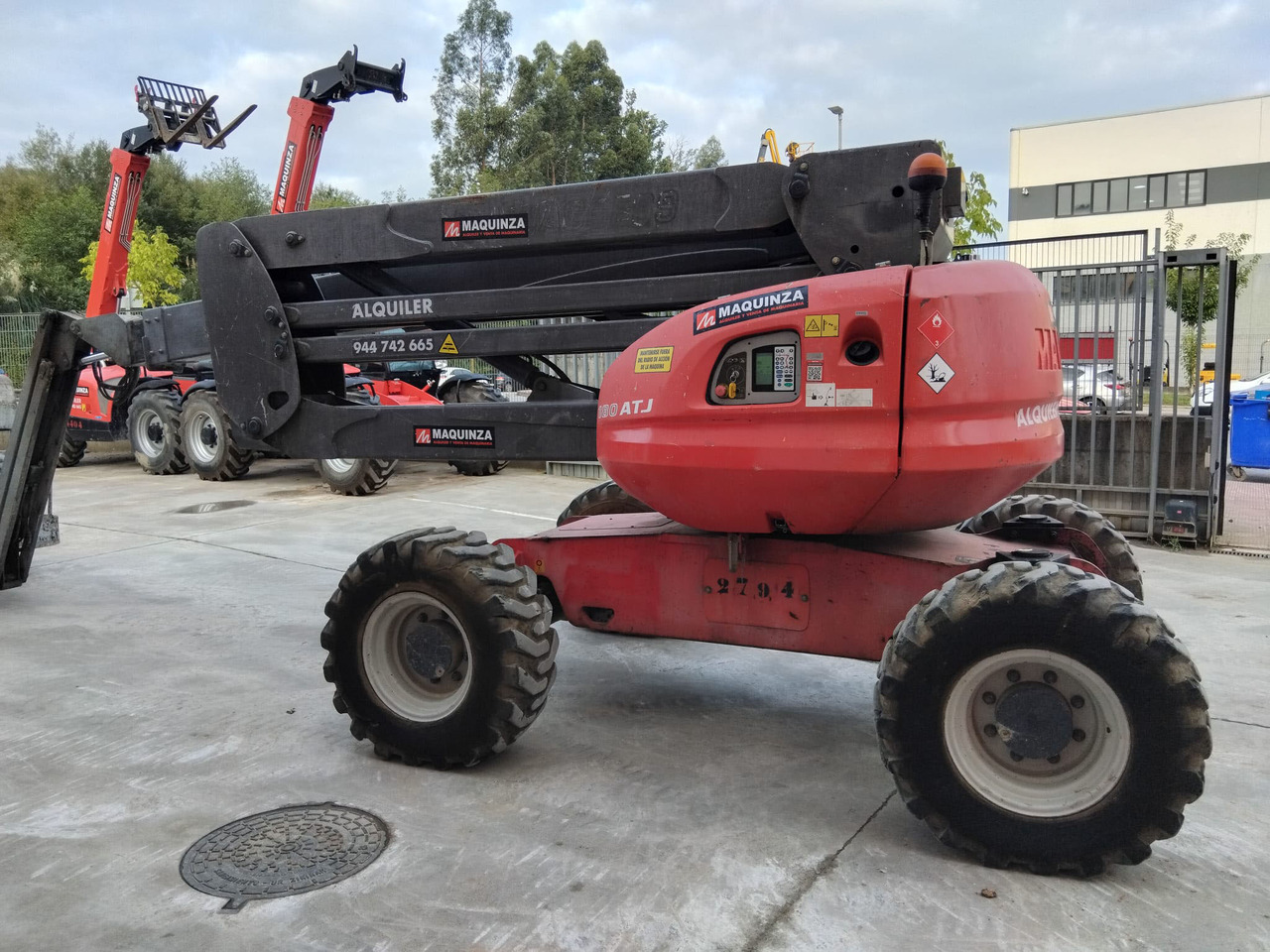 MANITOU 180ATJ - Καλαθοφόρο ανυψωτικό: φωτογραφία 2 MANITOU 180ATJ - Καλαθοφόρο ανυψωτικό: φωτογραφία 2