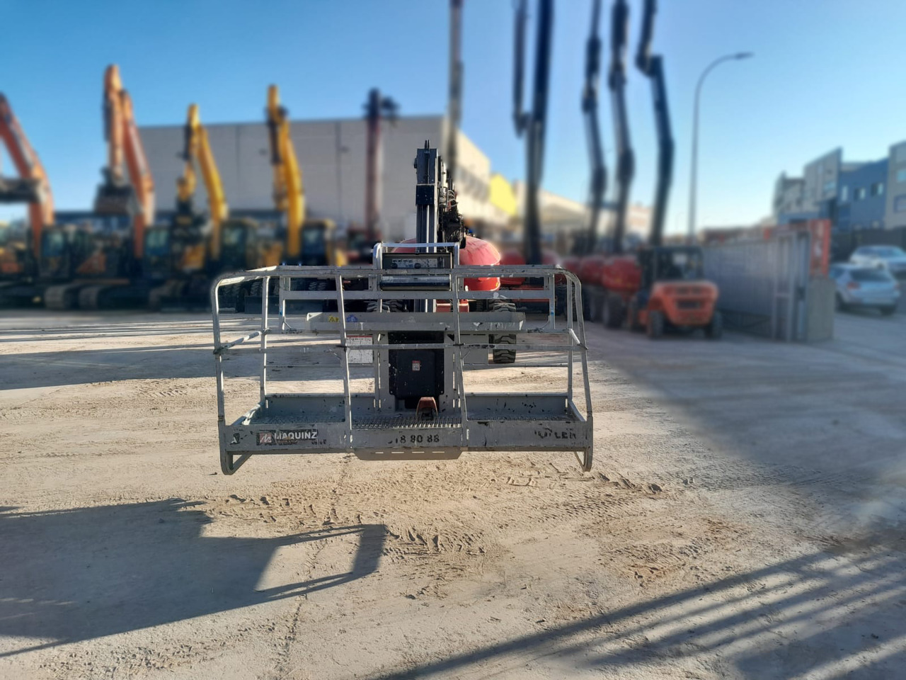 Καλαθοφόρο ανυψωτικό MANITOU 280TJ: φωτογραφία 11