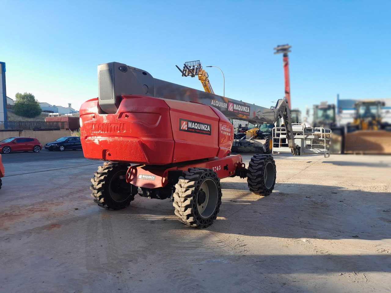 Καλαθοφόρο ανυψωτικό MANITOU 280TJ: φωτογραφία 6