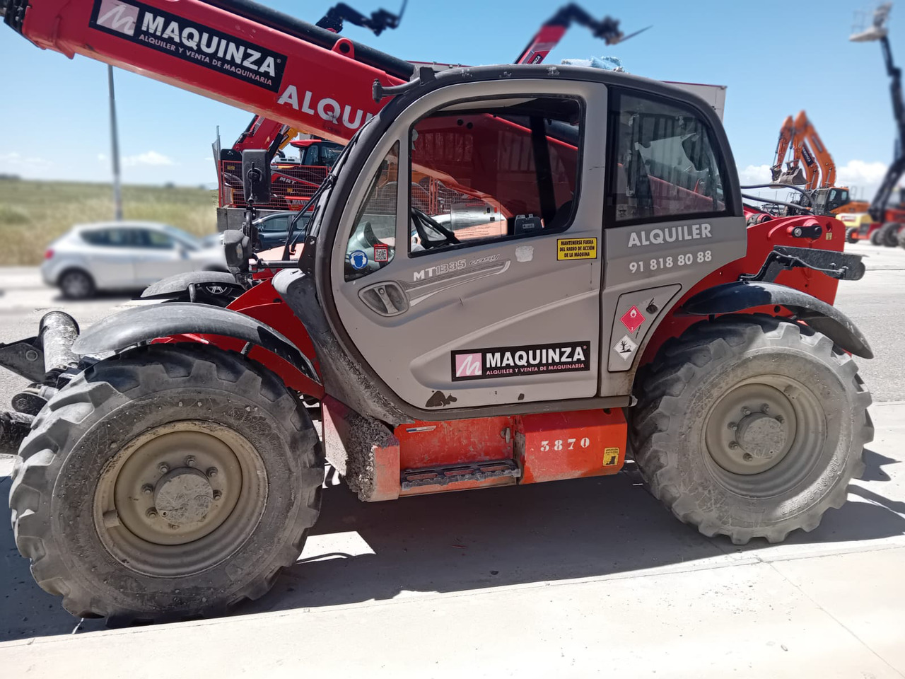 MANITOU MT1335 EASY 75D - Τηλεσκοπικός φορτωτής: φωτογραφία 1 MANITOU MT1335 EASY 75D - Τηλεσκοπικός φορτωτής: φωτογραφία 1
