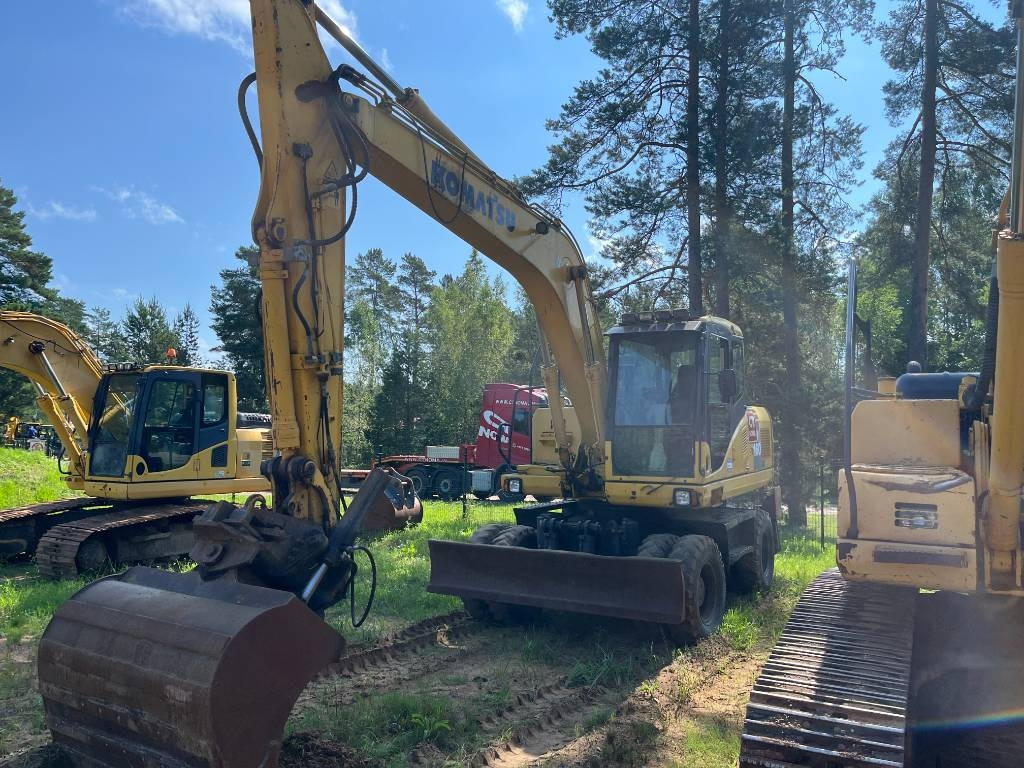 Komatsu PW 160-7 - Τροχοφόρος εκσκαφέας: φωτογραφία 3 Komatsu PW 160-7 - Τροχοφόρος εκσκαφέας: φωτογραφία 3