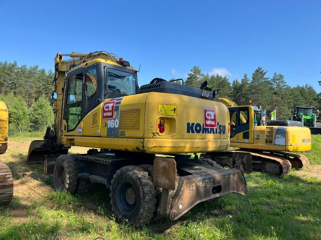 Komatsu PW 160-7 - Τροχοφόρος εκσκαφέας: φωτογραφία 4 Komatsu PW 160-7 - Τροχοφόρος εκσκαφέας: φωτογραφία 4