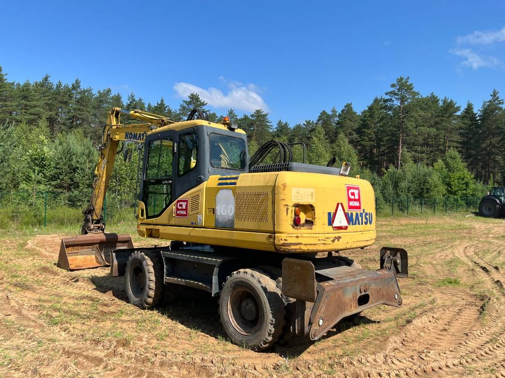 Komatsu PW 160-7 - Τροχοφόρος εκσκαφέας: φωτογραφία 4 Komatsu PW 160-7 - Τροχοφόρος εκσκαφέας: φωτογραφία 4