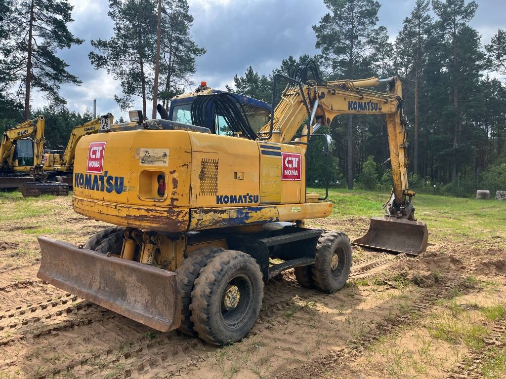 Komatsu PW 160 ES-7K - Τροχοφόρος εκσκαφέας: φωτογραφία 3 Komatsu PW 160 ES-7K - Τροχοφόρος εκσκαφέας: φωτογραφία 3