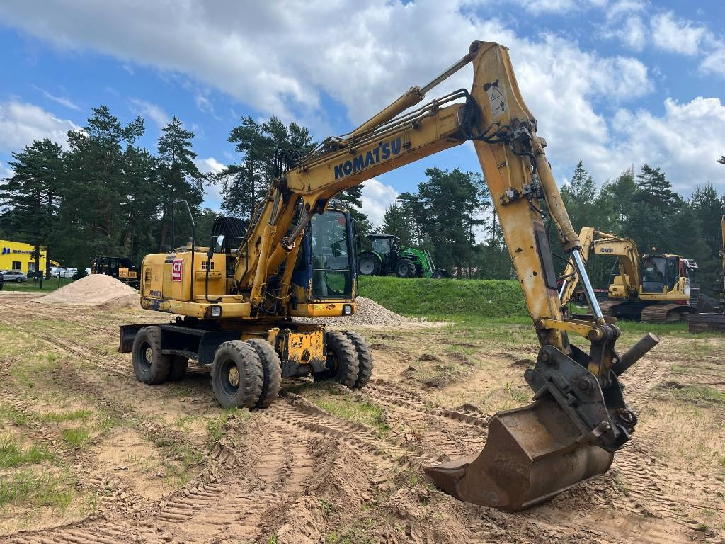 Komatsu PW 160 ES-7K - Τροχοφόρος εκσκαφέας: φωτογραφία 2 Komatsu PW 160 ES-7K - Τροχοφόρος εκσκαφέας: φωτογραφία 2